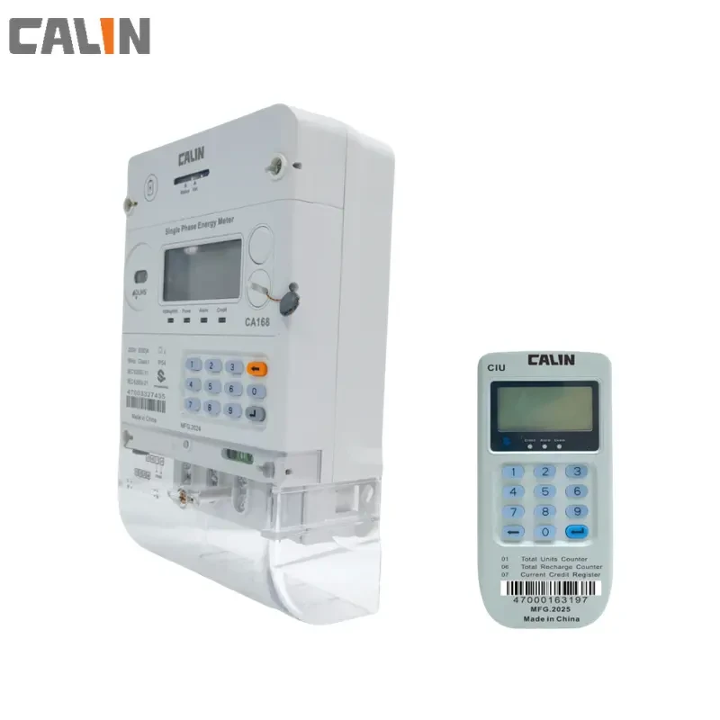 Single-Phase Split-Type Prepayment Energy Meter