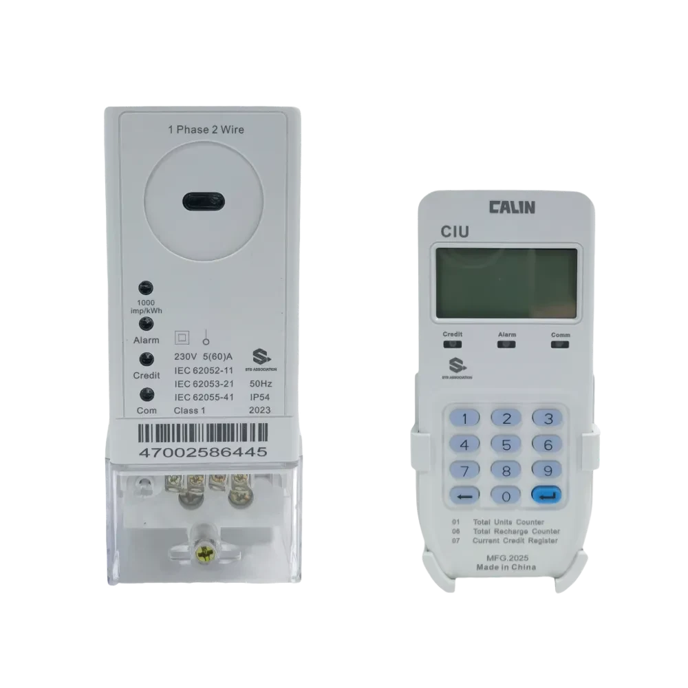 Dual-Source Single Phase Din Rail Electricity Meter