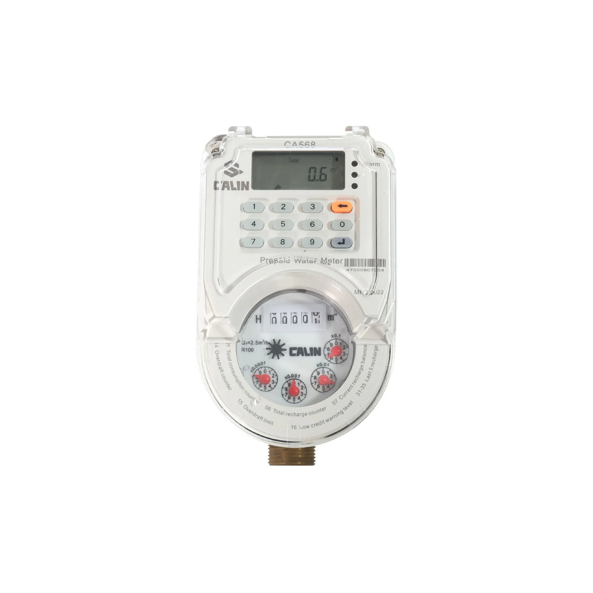 Multi-Jet Keypad Smart Water Meter