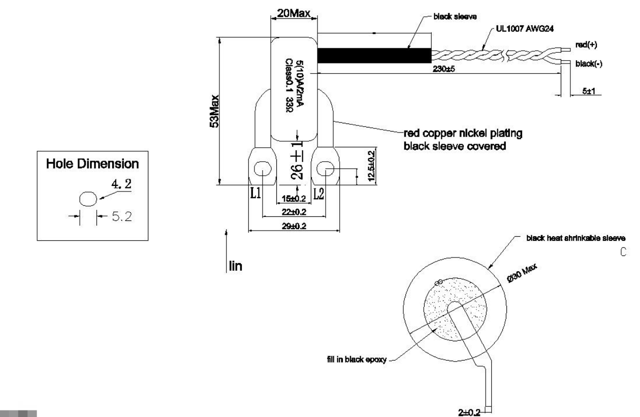 CT dimensions